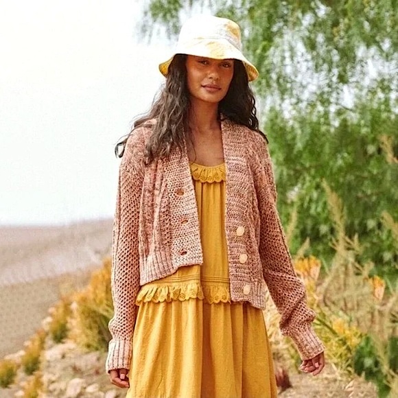 The Great. Chunky Knit Cardigan - Picture 2 of 16